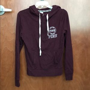 Maroon VS Pink Hoodie